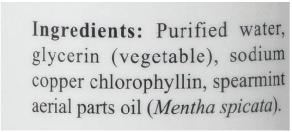 Liquid Chlorophyll with Natural Spearmint oil (476 ml) - Image 5